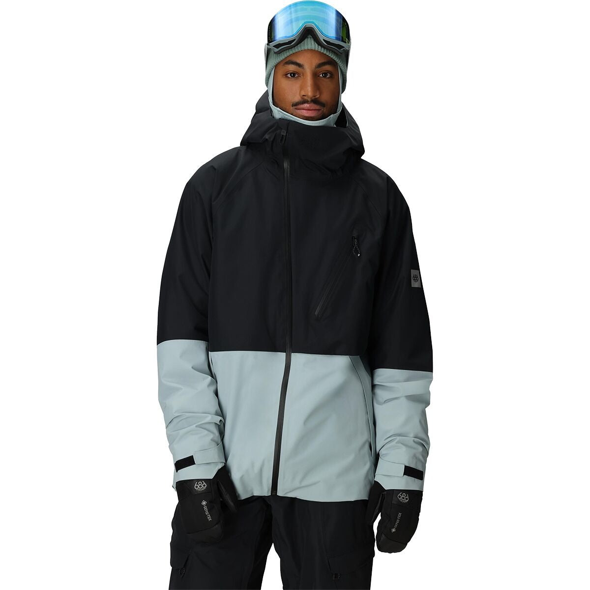 686 Hydra Thermagraph Jacket - Men's | Dusty Marine Colorblock