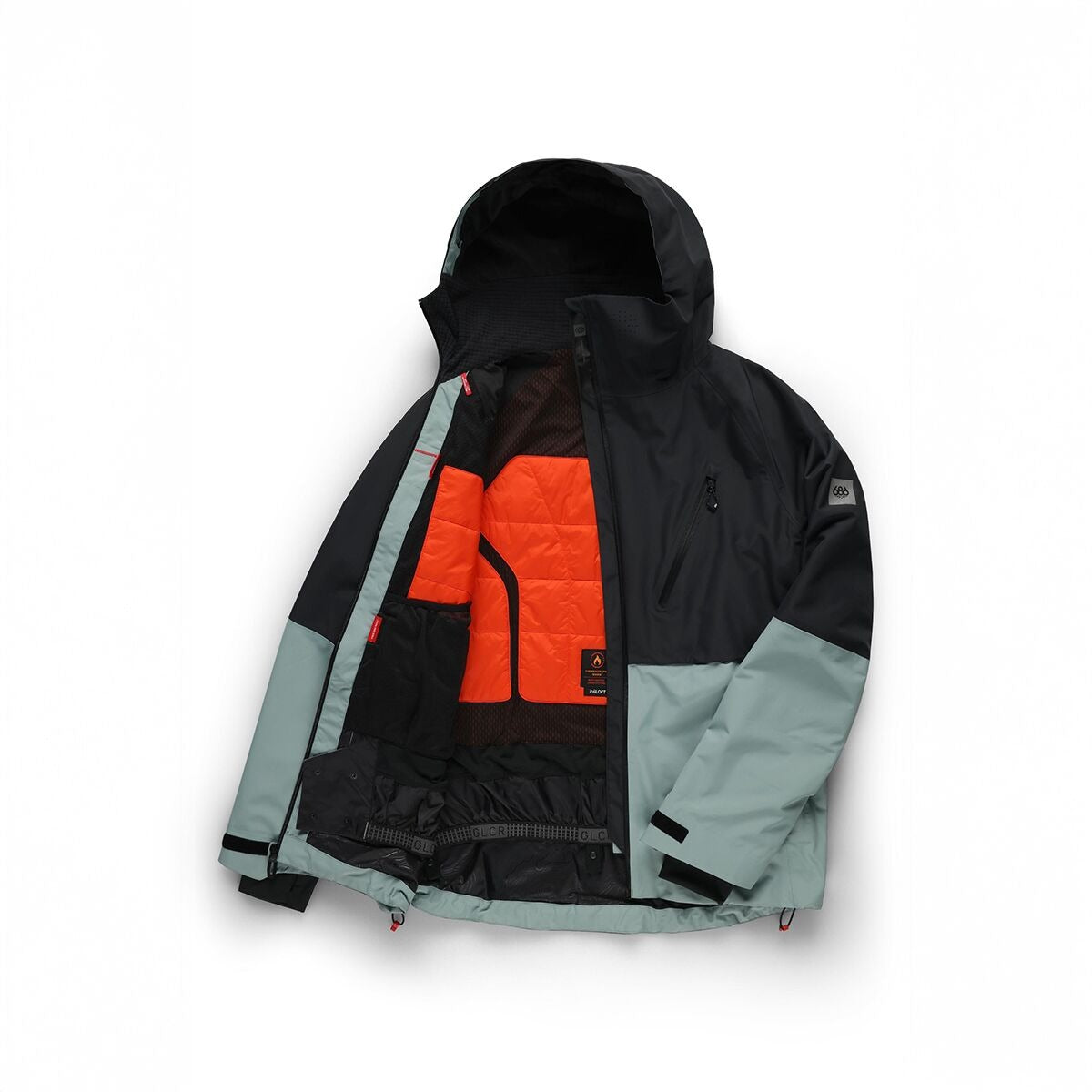 686 Hydra Thermagraph Jacket - Men's | Dusty Marine Colorblock