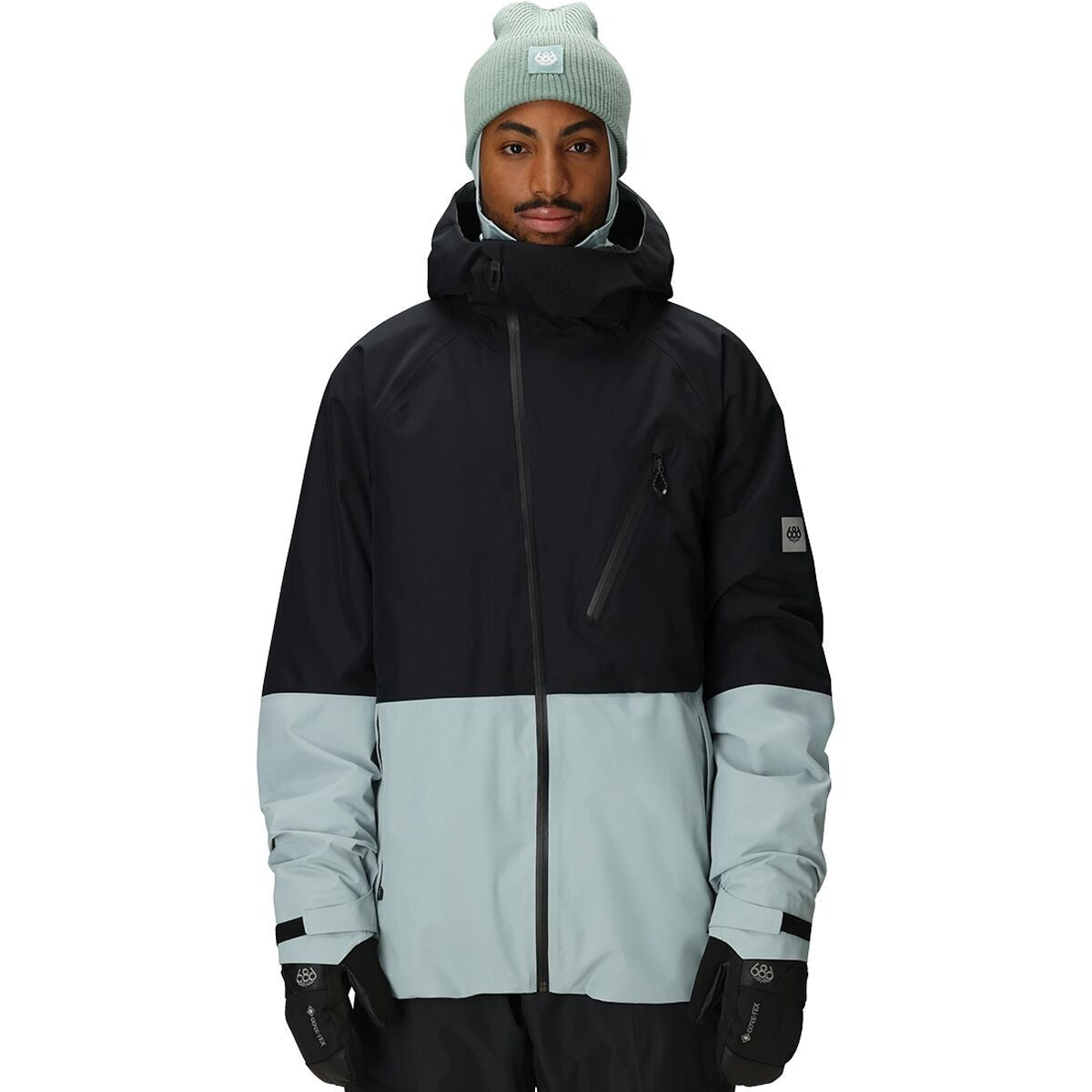 686 Hydra Thermagraph Jacket - Men's | Dusty Marine Colorblock