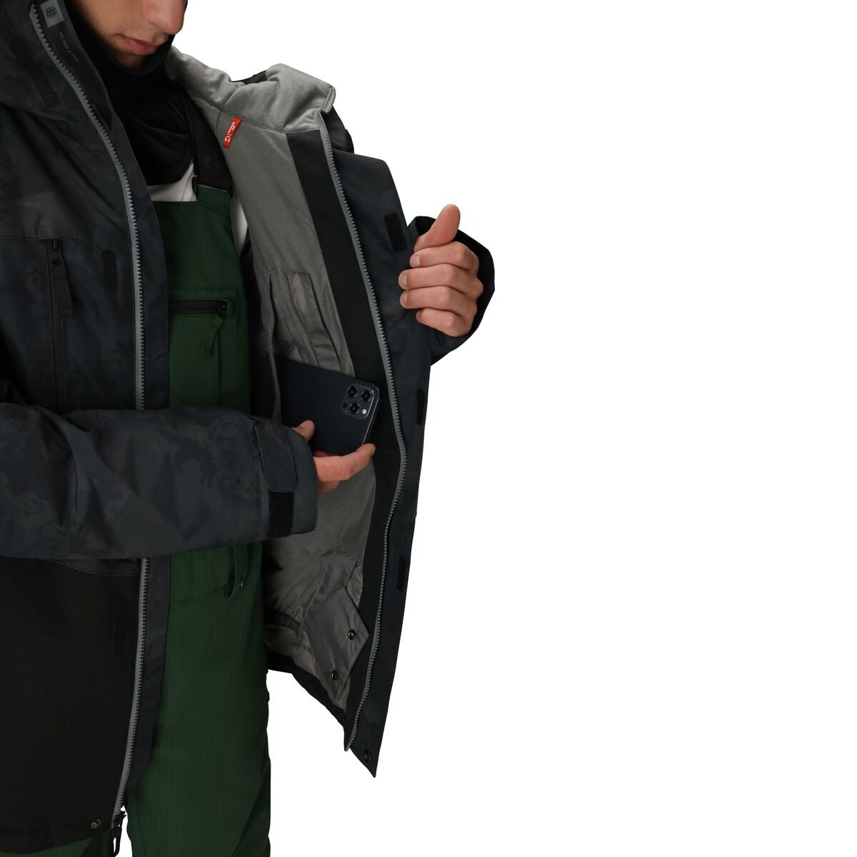 686 Geo Insulated Jacket - Men's | Black Hemisphere