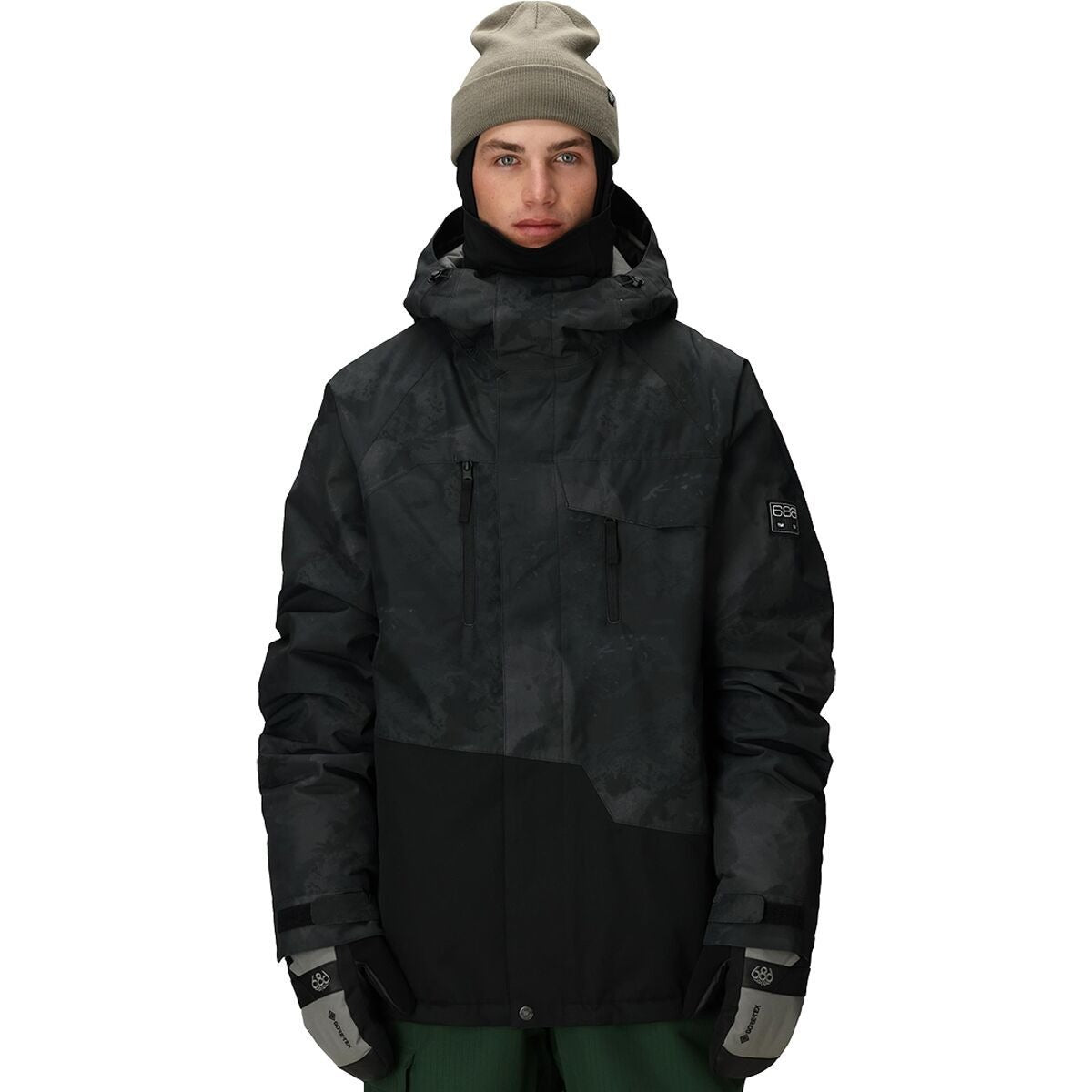 686 Geo Insulated Jacket - Men's | Black Hemisphere