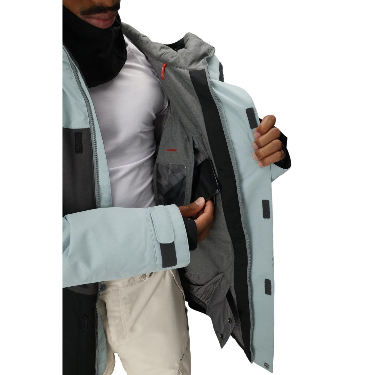 686 Geo Insulated Jacket - Men's | Dusty Marine Colorblock