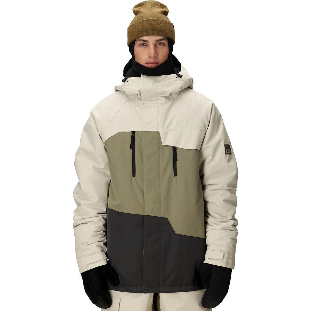 686 Geo Insulated Jacket - Men's | Limestone Colorblock