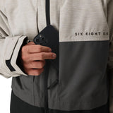 686 Smarty 3-in-1 Form Jacket - Men's | White Heather Colorblock