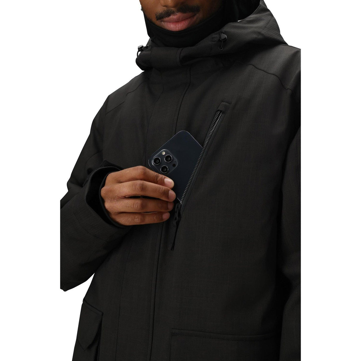 686 Nightline Insulated Jacket - Men's | Black Herringbone
