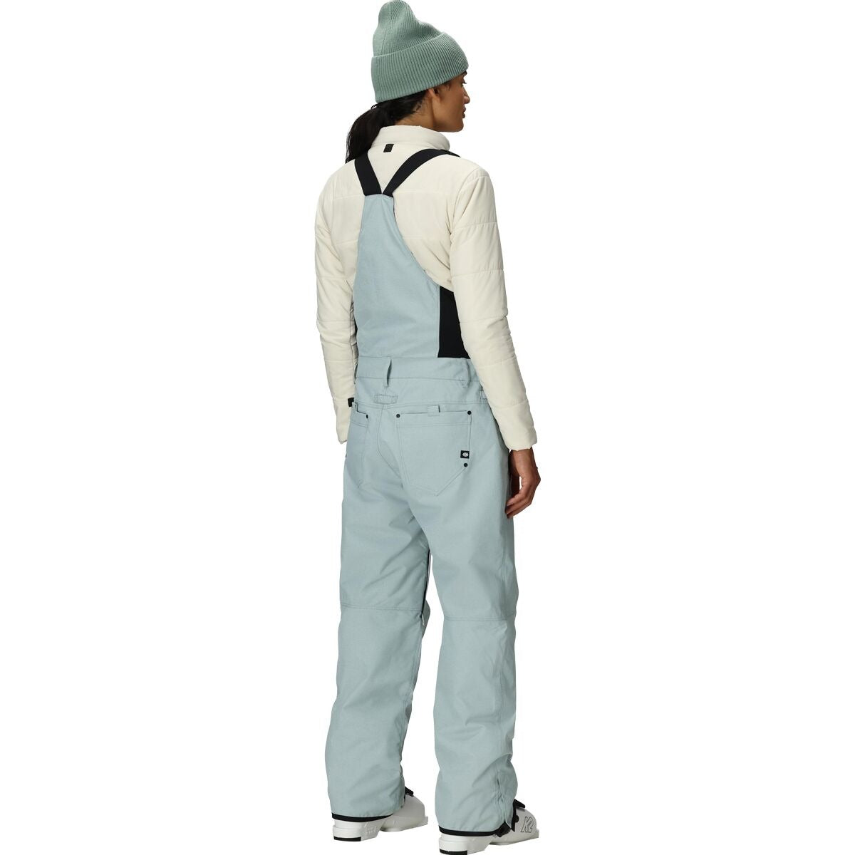 Black Magic Insulated Bib - Women's | Dusty Marine Dobby