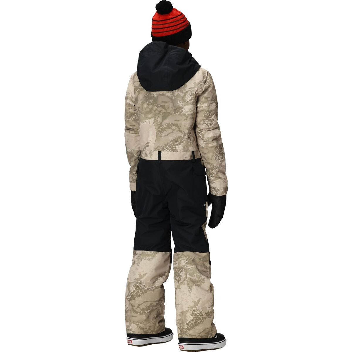 686 Shazam Insulated One-Piece - Boys' | Limestone Hemisphere Colorblock