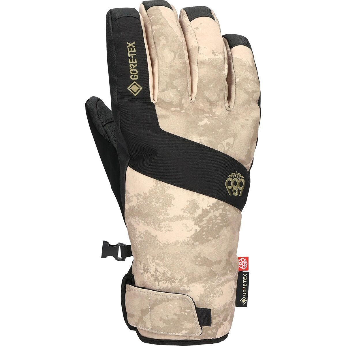 686 GORE-TEX Linear Under Cuff Glove - Men's | Limestone Hemisphere Print
