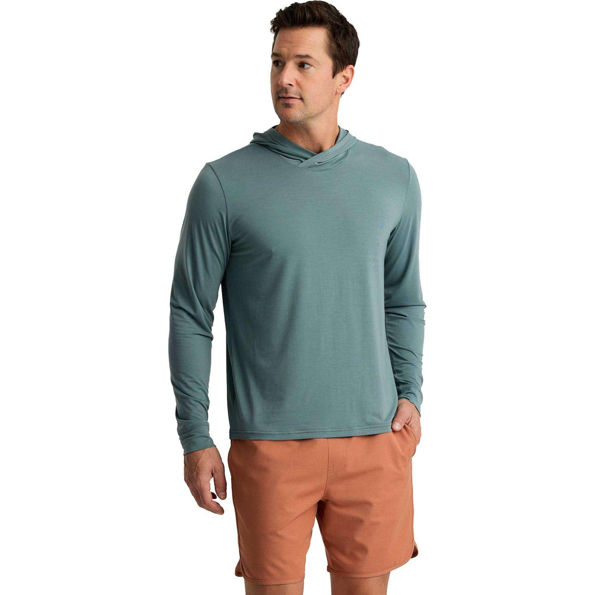 Free Fly Elevate Lightweight Hoodie - Men's | Stormy