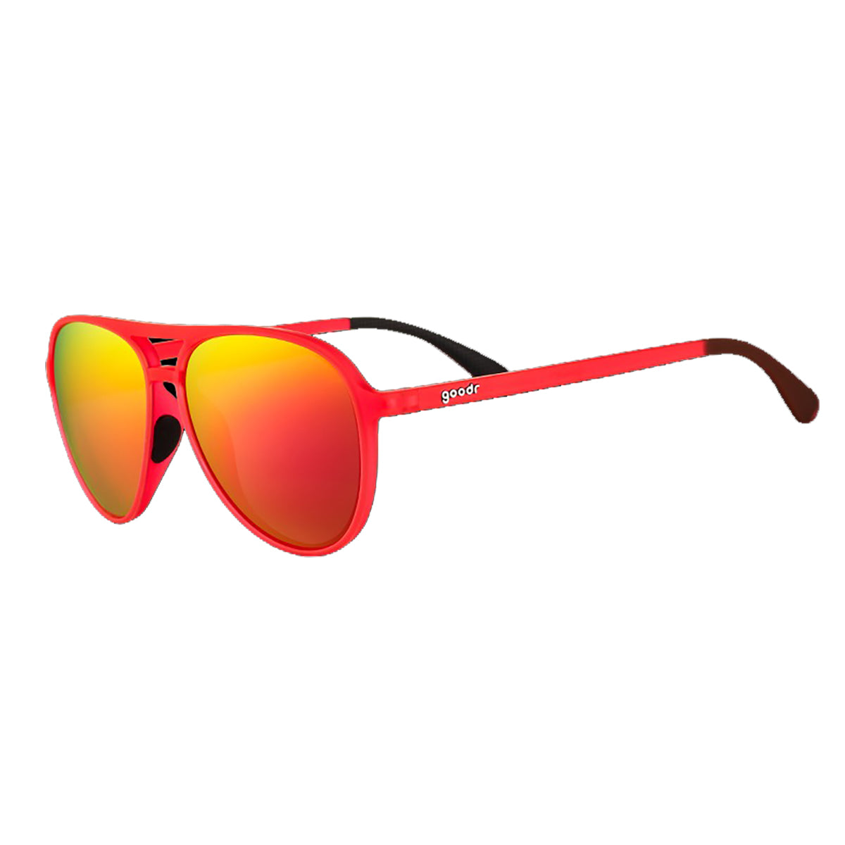Goodr Mach Gs Polarized Sunglasses | Captain Blunt's Red-Eye