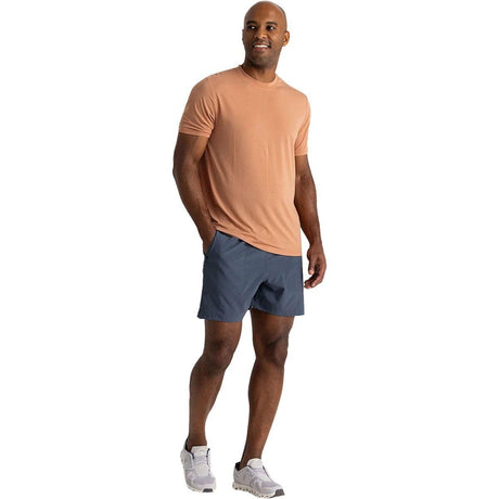 Free Fly Active Breeze Lined 5.5in Short - Men's  | Blue Dusk II