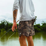 Free Fly Reverb Short - Men's | Woodland Camo Print