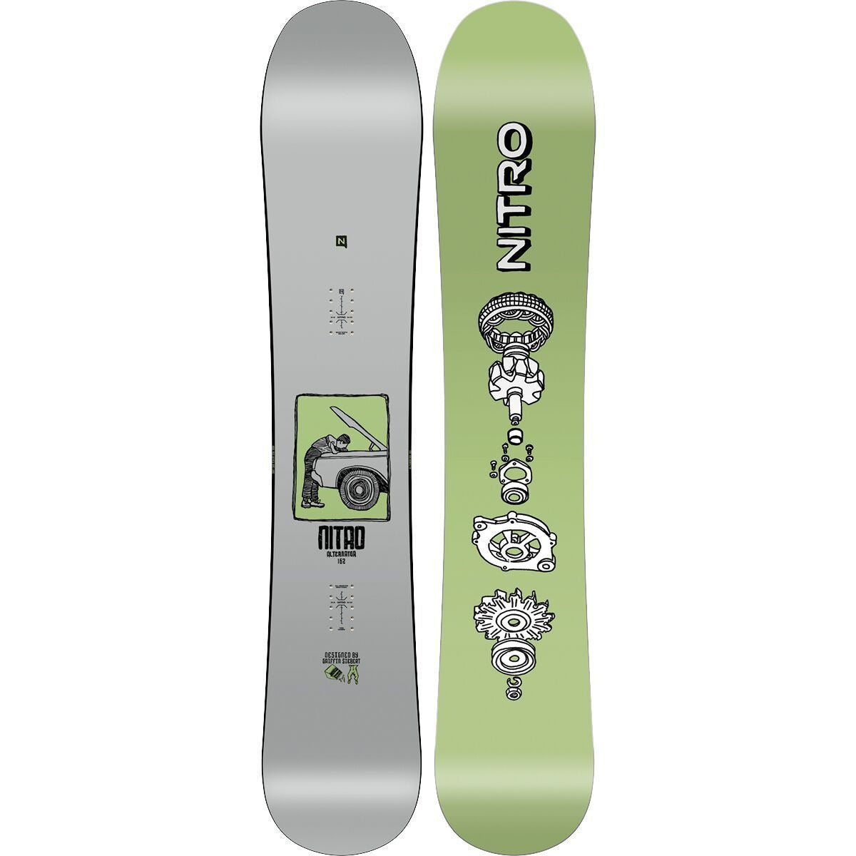 Nitro Alternator Snowboard - 2026 | One Color