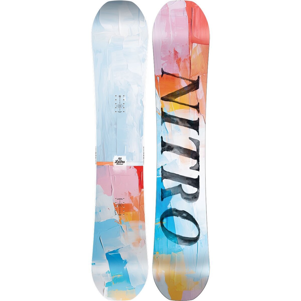 Nitro Lectra Abstract Snowboard - 2026 - Women's | One Color