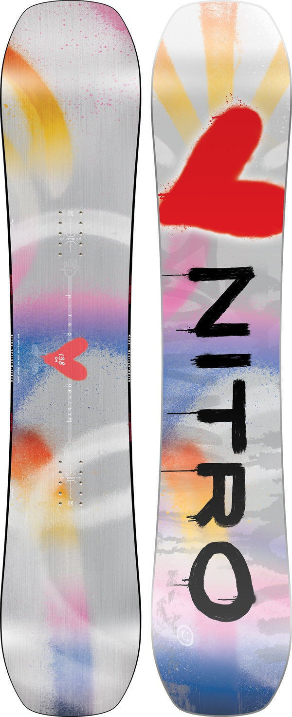 Nitro Optisym Snowboard - 2026 - Women's | One Color
