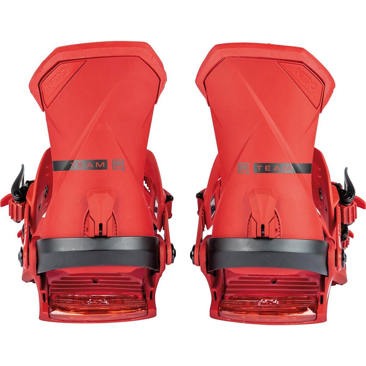Nitro Team Snowboard Binding  | Ultra Black