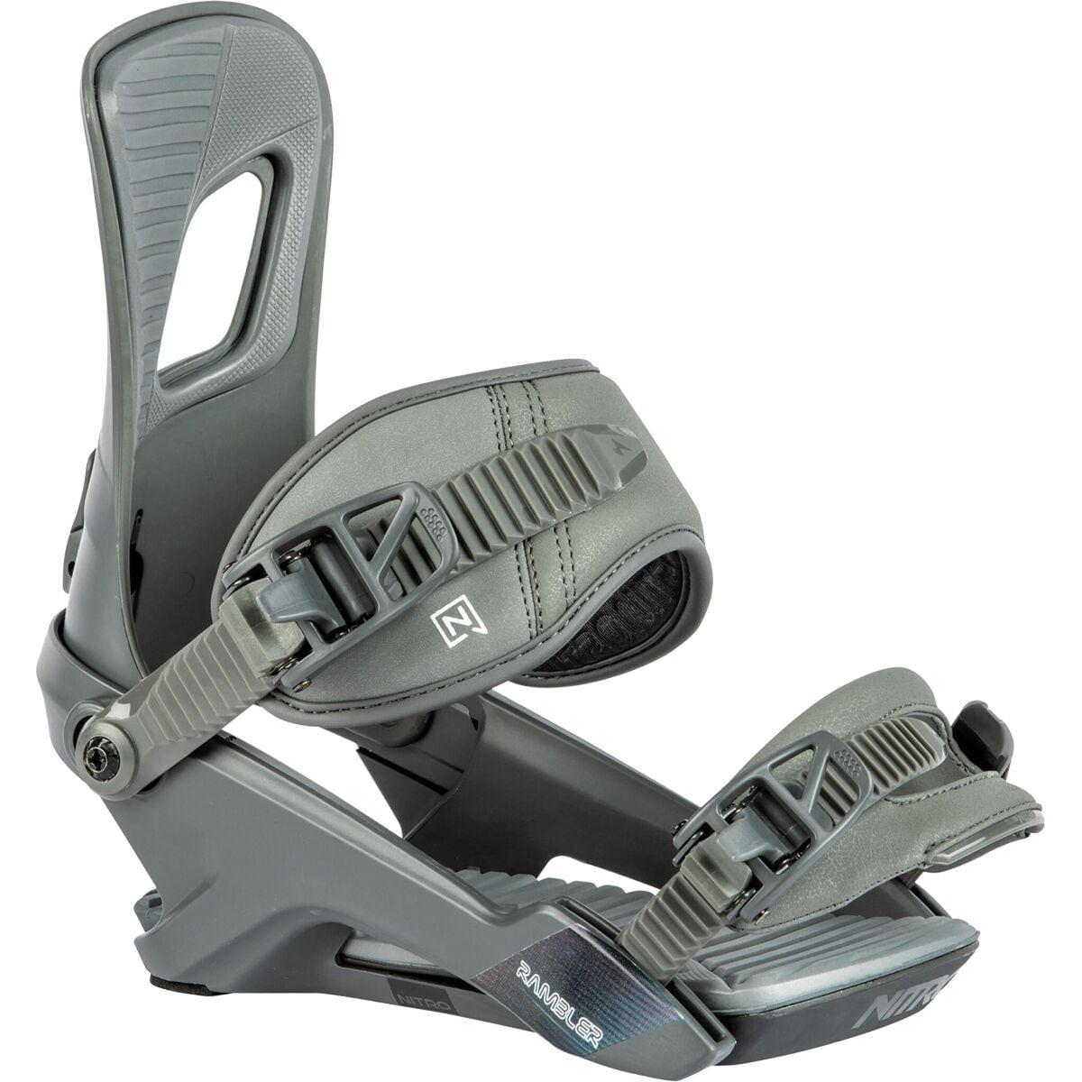 Nitro Rambler Snowboard Binding  | Grey
