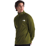 The North Face Canyonlands 1/2-Zip Pullover Fleece Jacket - Men's  | Forest Olive Heather