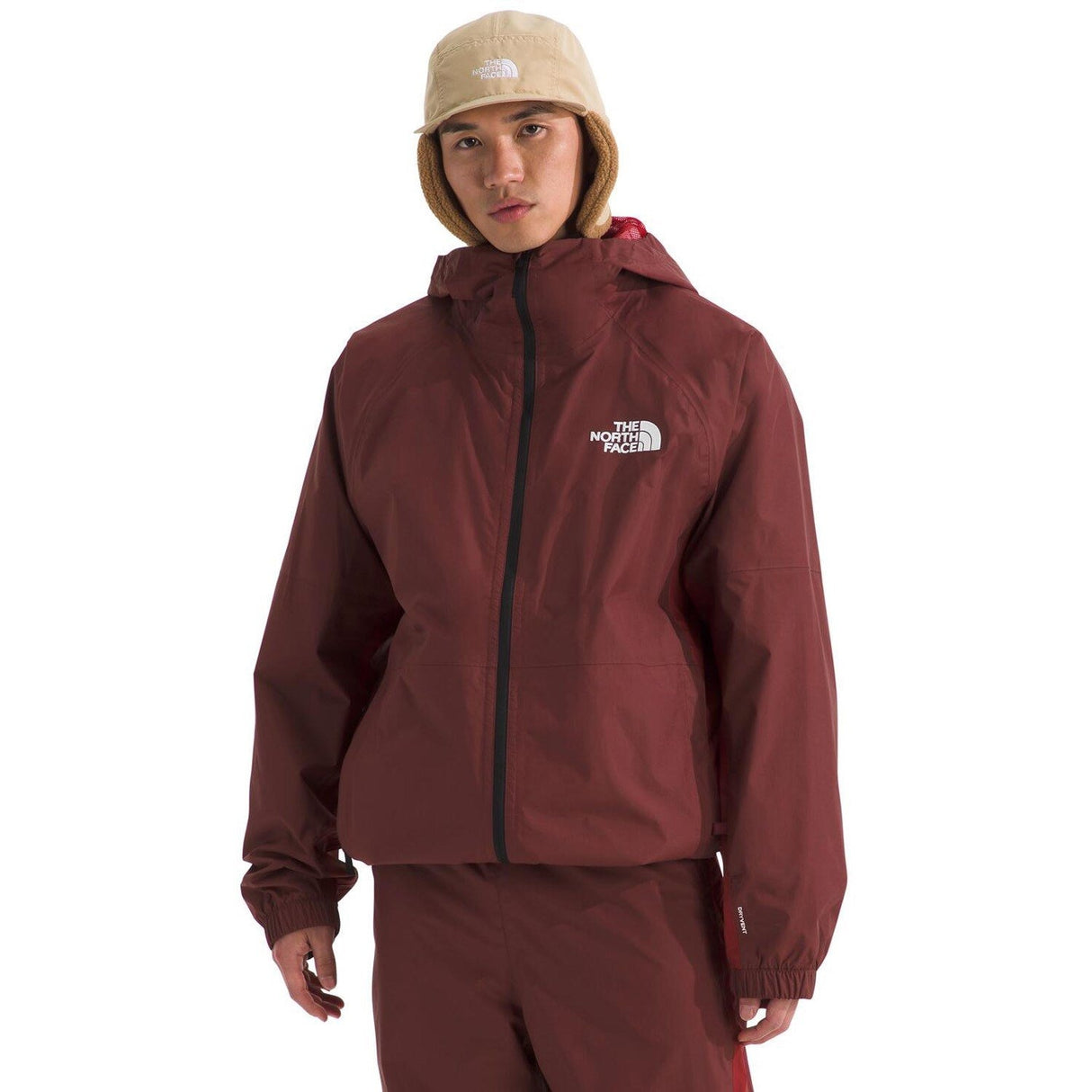 The North Face Build Up Jacket - Men's | Sumac/Cardinal Red