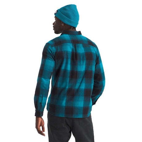 The North Face Arroyo Flannel Shirt - Men's | Dusk Blue TNF Shadow Plaid