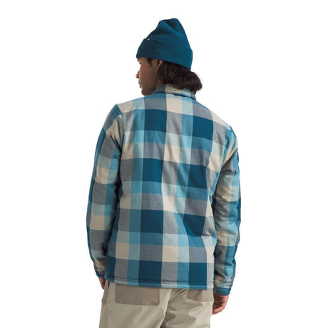 The North Face Afterburner Insulated Flannel - Men's  | Midnight Petrol