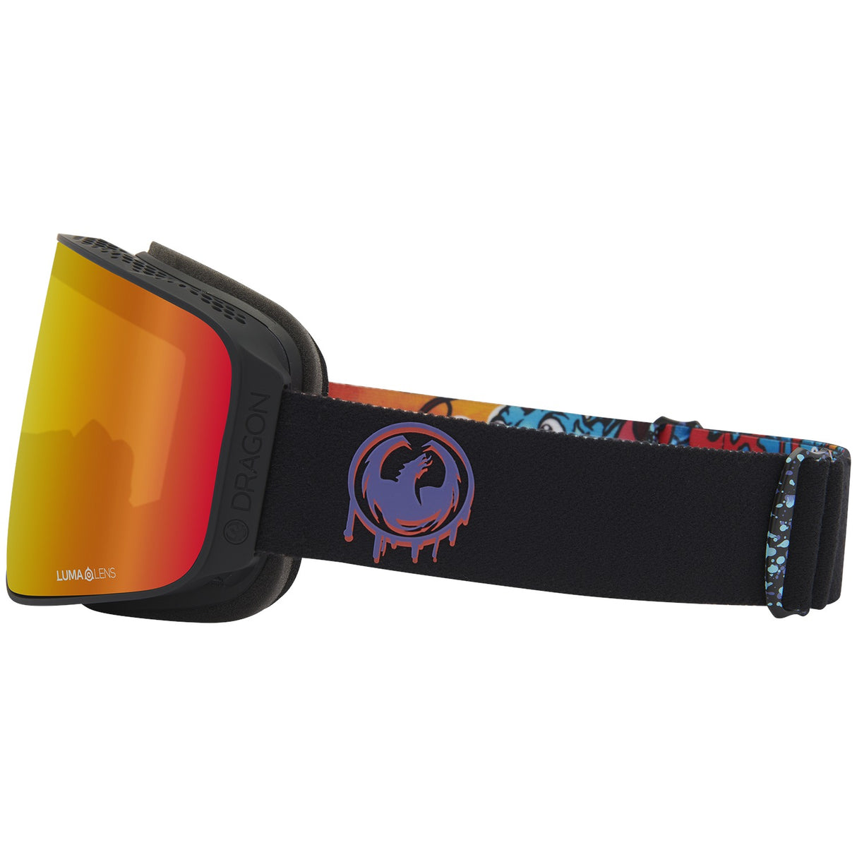 Dragon NFX MAG Goggle  | Rattled/LumaLens Red Ion+Amber