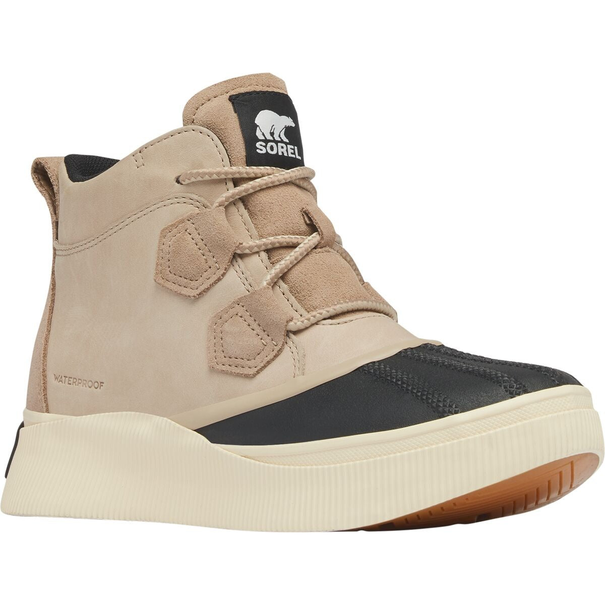 SOREL Out N About IV Classic Duck Boot - Women's | Omega Taupe/Black