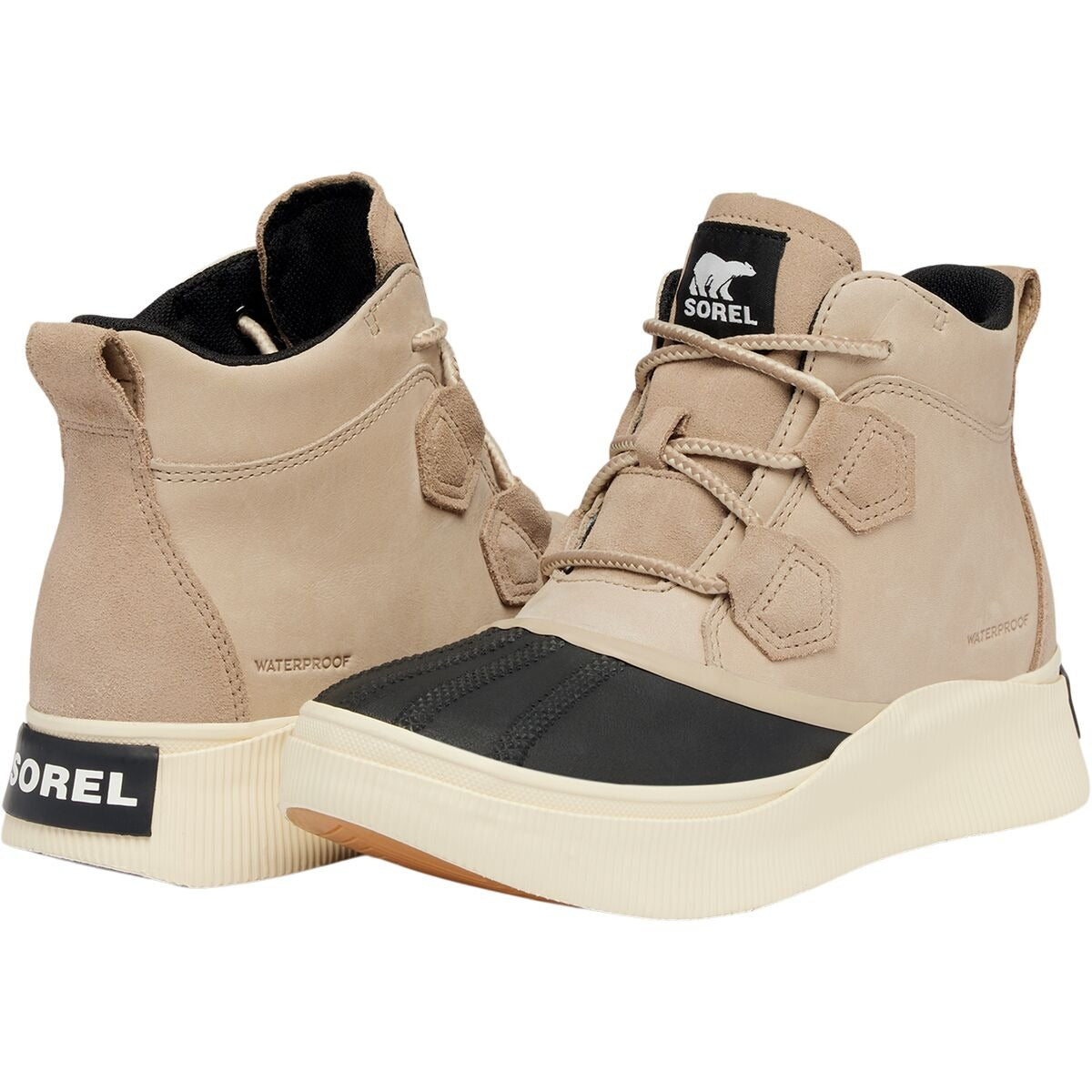 SOREL Out N About IV Classic Duck Boot - Women's | Omega Taupe/Black