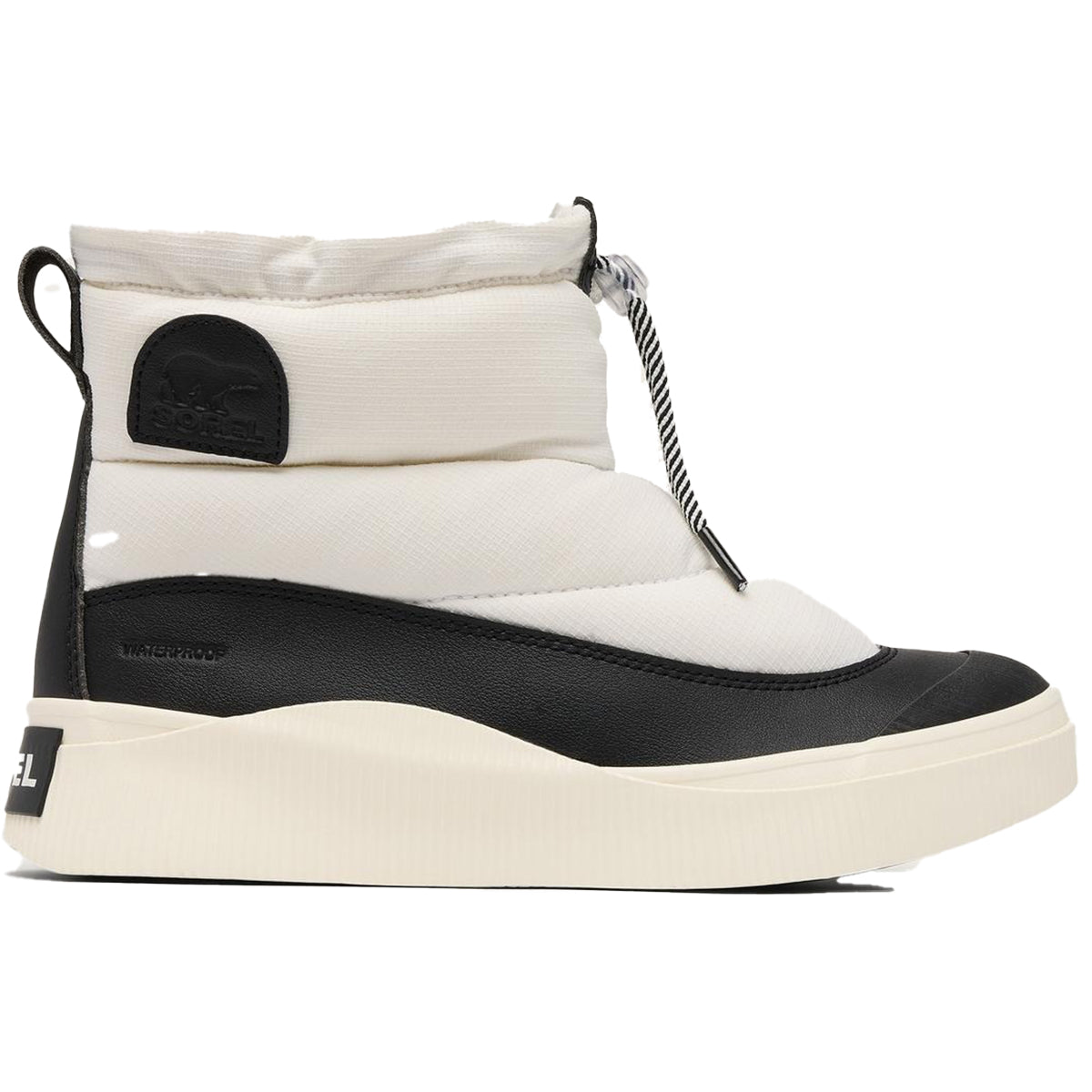 SOREL Out N About IV WP Puffy Boot - Women's  | Sea Salt/Black