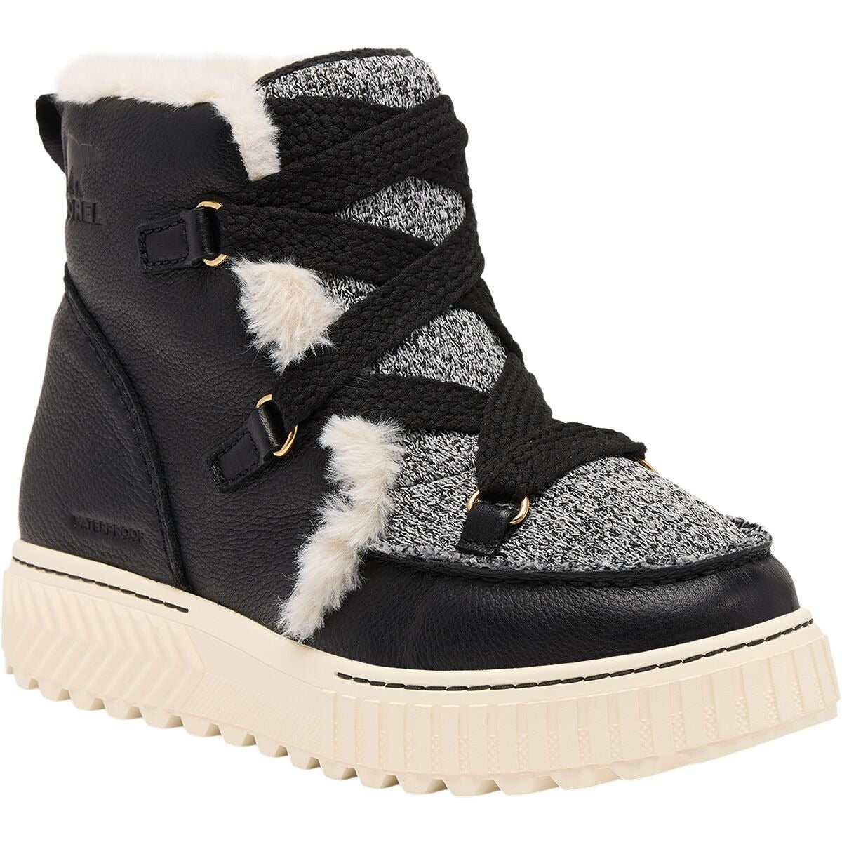 SOREL Ona Ave Alpine WP Boot - Women's  | Black/Chalk