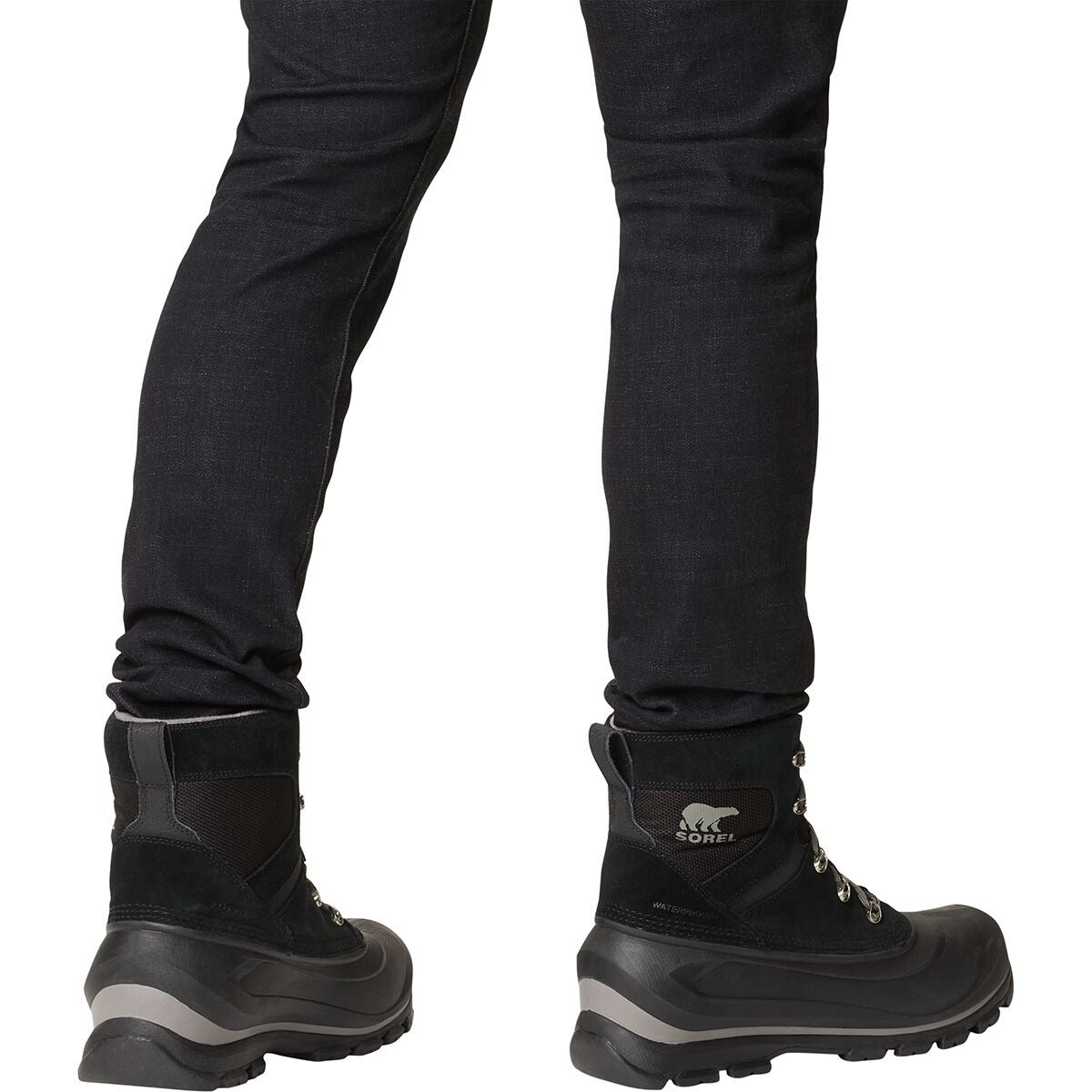 SOREL Buxton Lace WP Boot - Men's  | Black/Quarry
