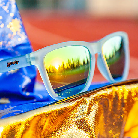 Goodr OG Polarized Sunglasses | Sunbathing With Wizards