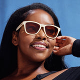 Goodr OG Polarized Sunglasses | Toasted Marshmallow Magic