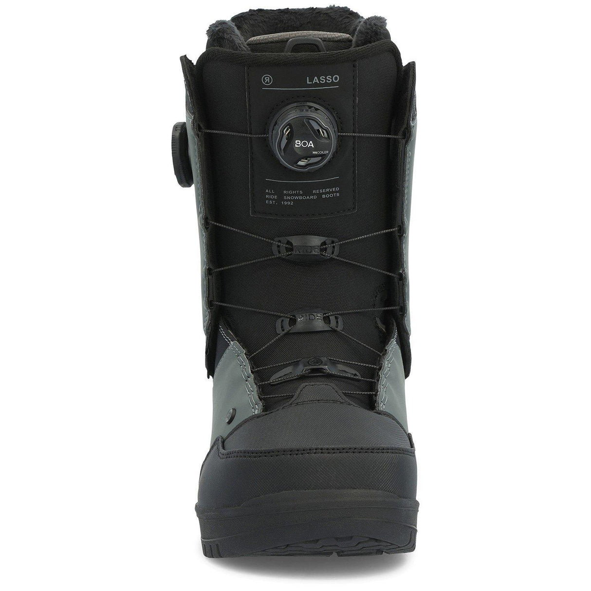 Ride Lasso BOA Snowboard Boot  Mens  | Grey