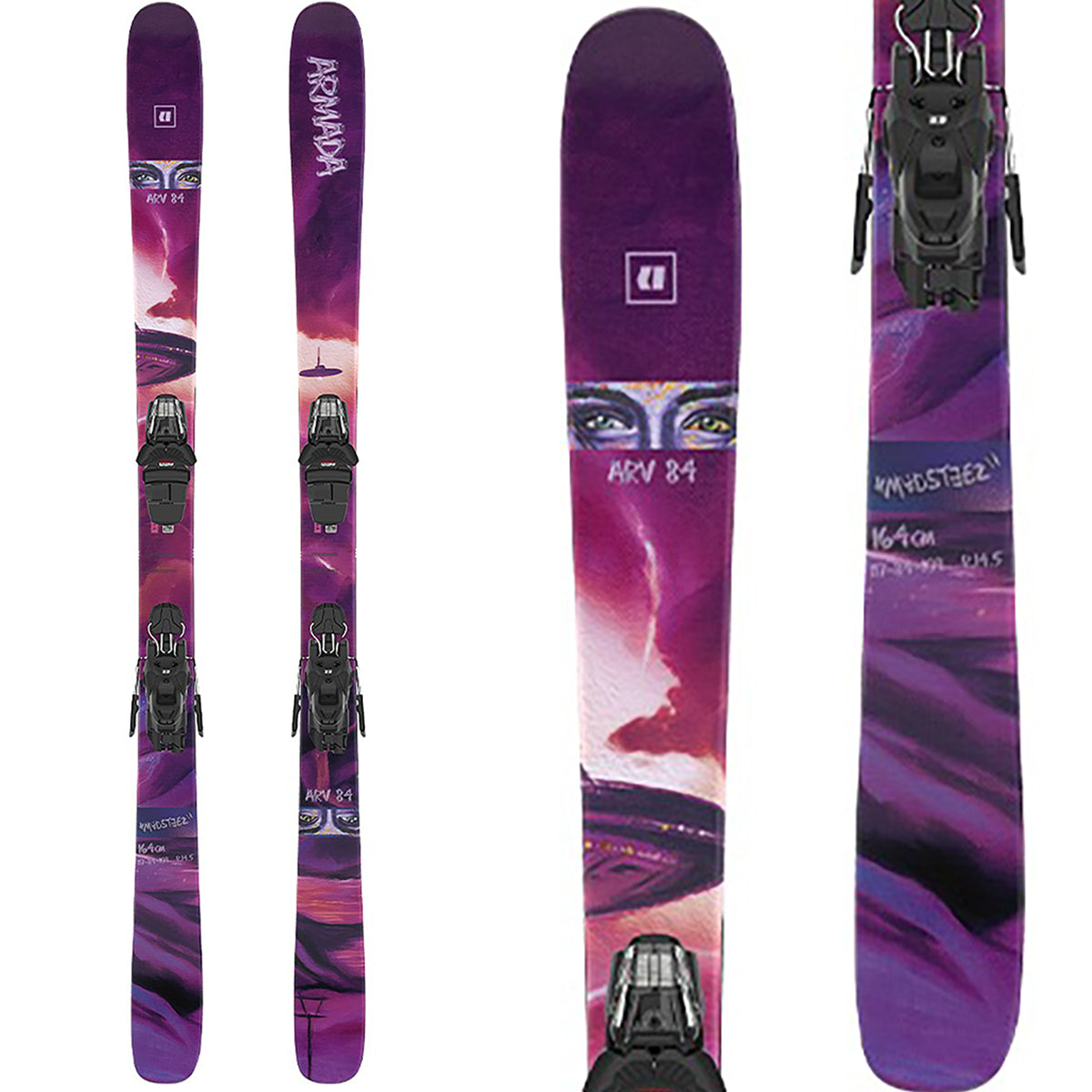 Armada ARV 84 Ski + EM10 Binding - 2026 | One Color