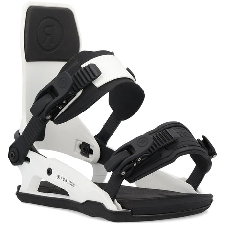 Ride C6 Snowboard Binding  | White
