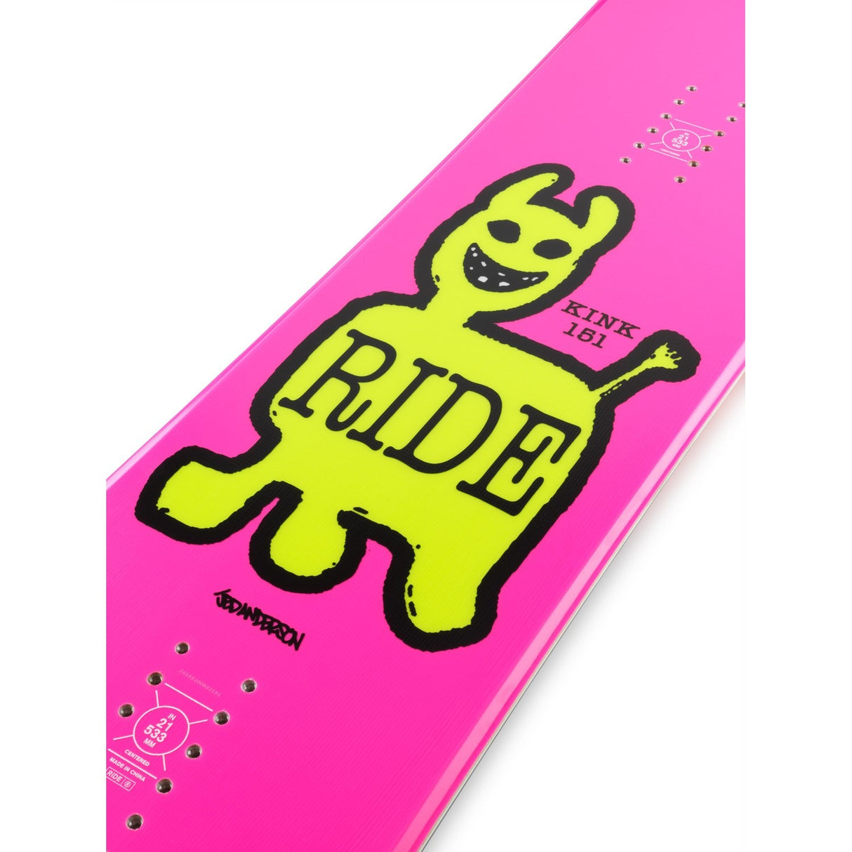 Ride Kink Snowboard - 2026 | One Color