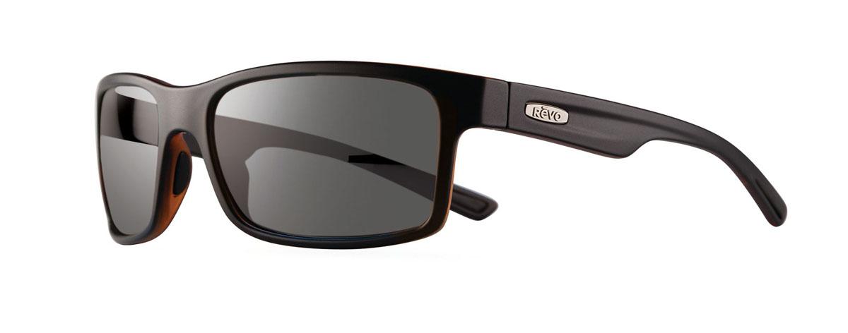 Revo Crawler XL Polarized Sunglasses  | Matte Black Graphite