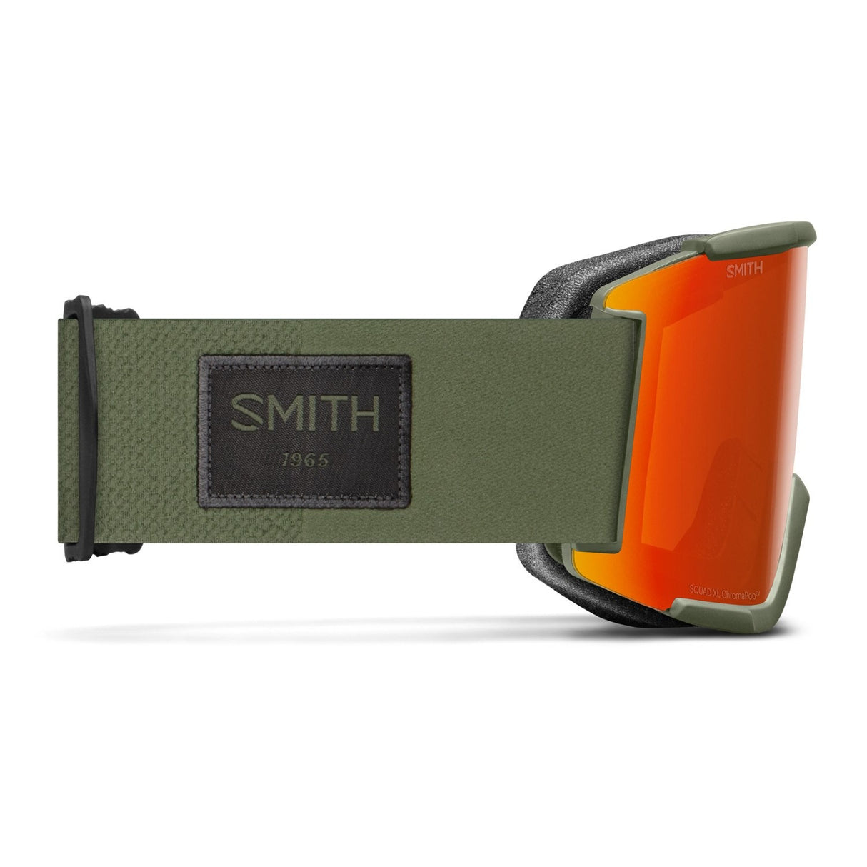 Smith Squad XL ChromaPop Goggles  | Fatigue Green/ChromaPop Everyday Red