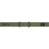 Smith Squad XL ChromaPop Goggles  | Fatigue Green/ChromaPop Everyday Red