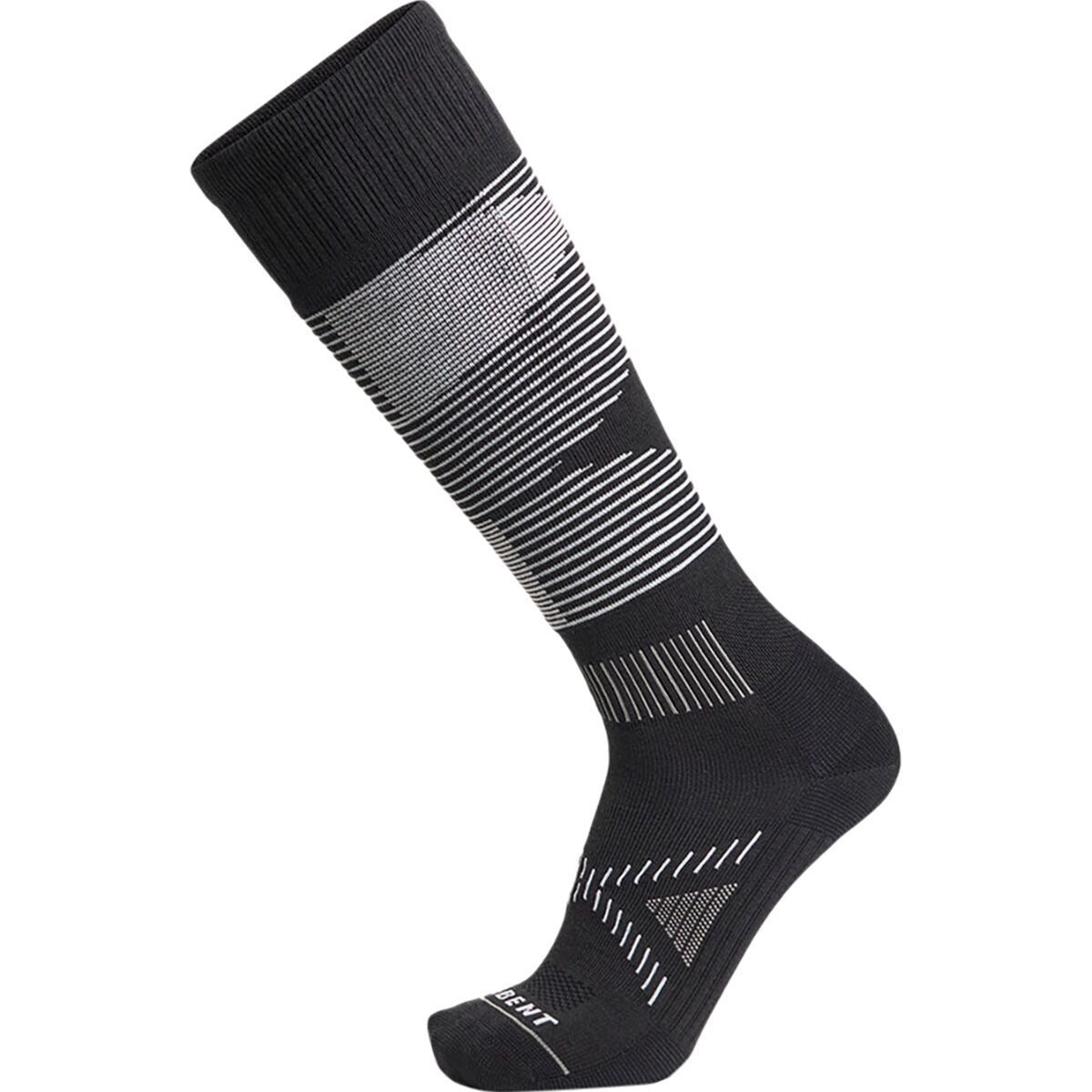Le Bent Shred Targeted Cushion Snow Sock | Black