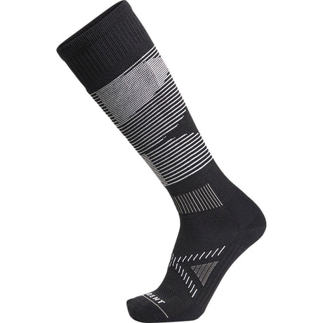 Le Bent Shred Targeted Cushion Snow Sock | Black