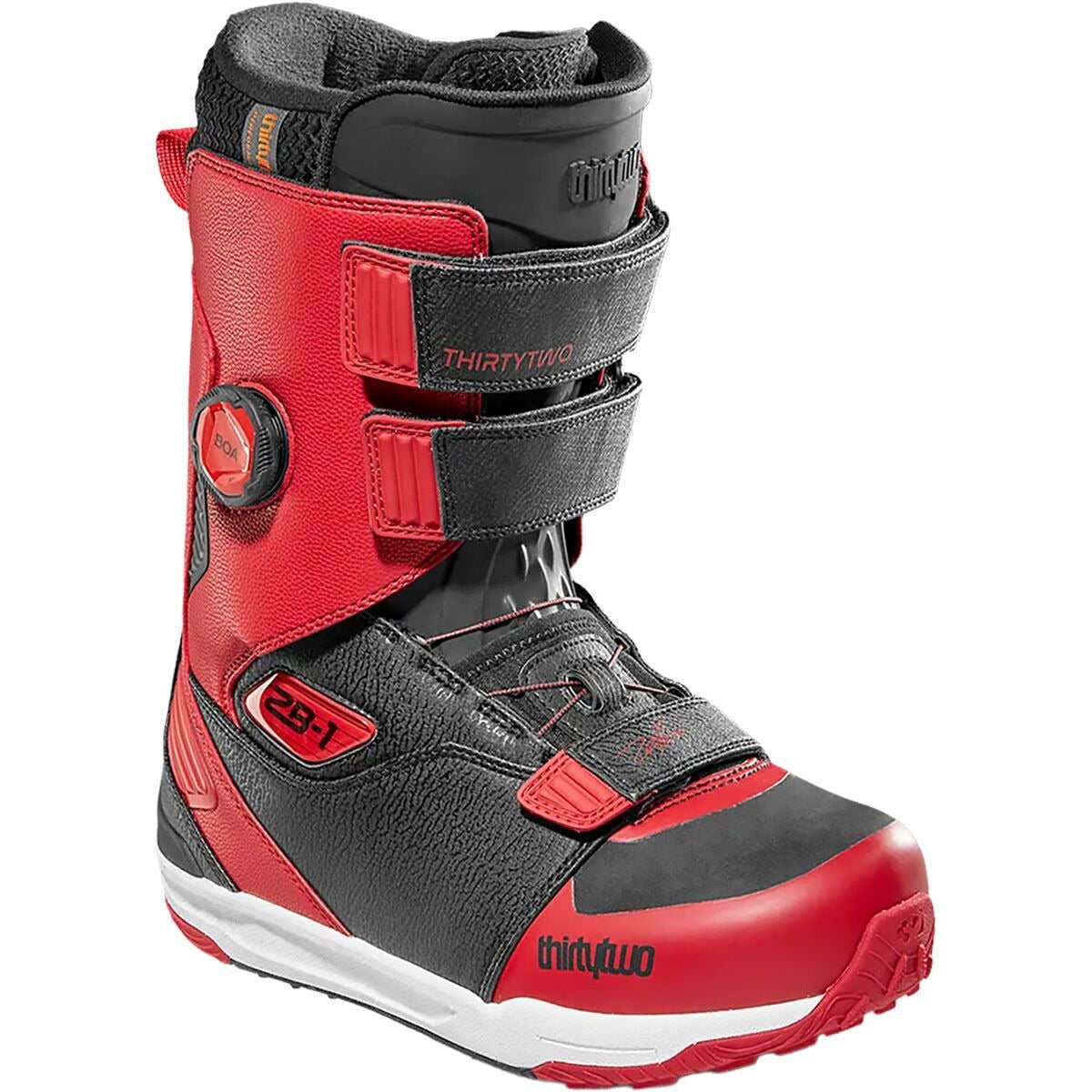 ThirtyTwo ZB-1 Pro Boa Snowboard Boot | Black/Red