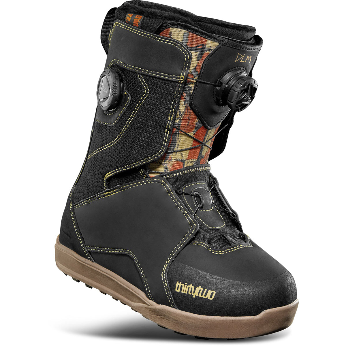 ThirtyTwo Lashed Double Boa Melancon Snowboard Boot - Women's | Black/Gum