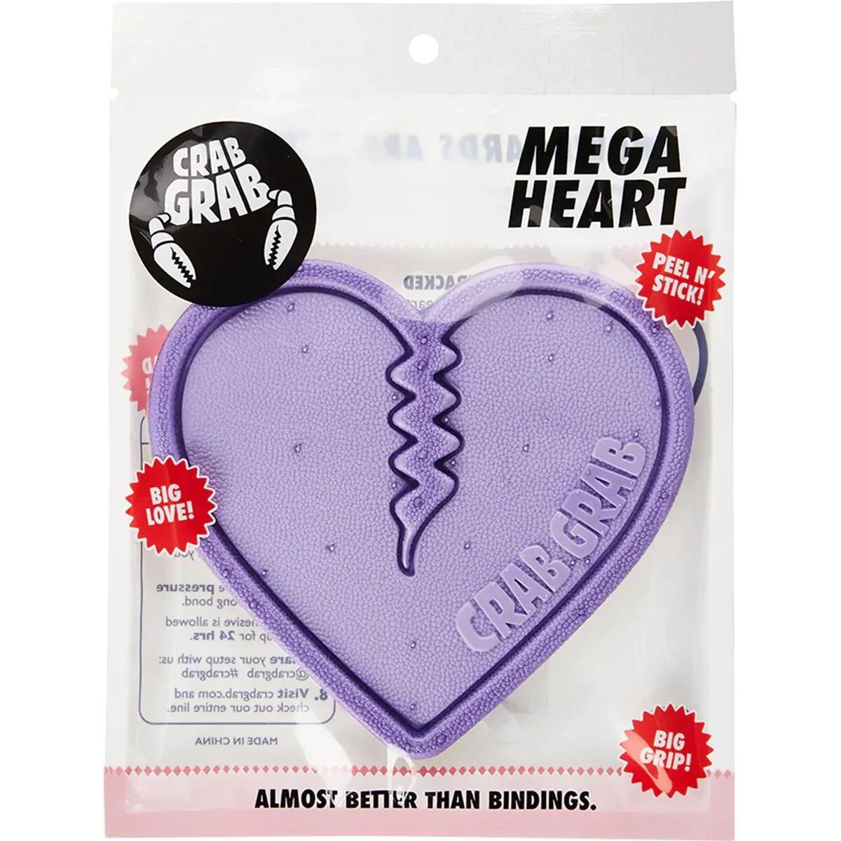 Crab Grab Mega Heart Traction Pad  | Red