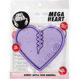 Crab Grab Mega Heart Traction Pad  | Red