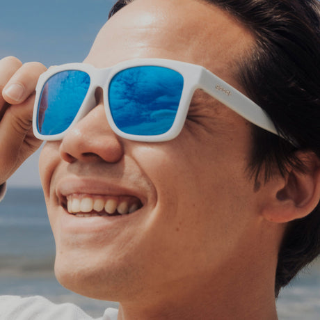 Goodr Tidal G Polarized Sunglasses | Sea Foam Party Favor