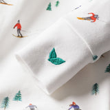 Petite Plume Après Ski Romper - Toddler | White