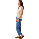 Carve Designs Astrid Hemp T-Shirt - Women's | Golden Stripe