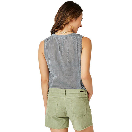 Carve Designs Dylan Tank Top - Women's  | Electric Coral Ikat